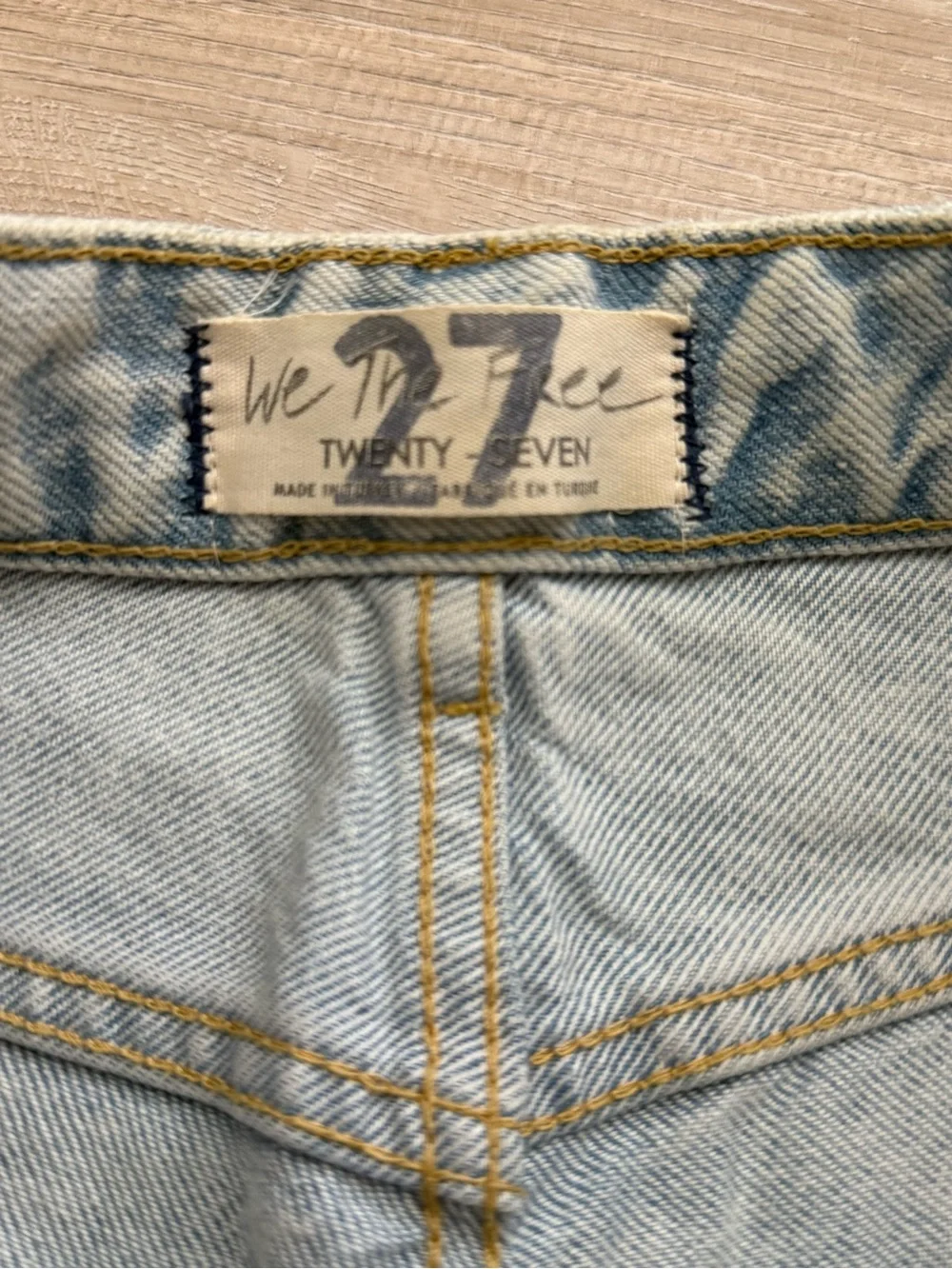 We The Free Distressed Denim Shorts